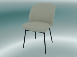 Silla Oslo (Steelcut 240, negro antracita)