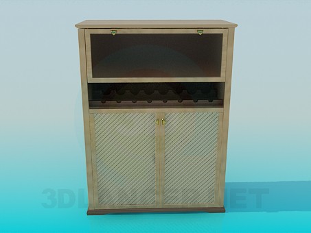 3d model Cupboard - preview