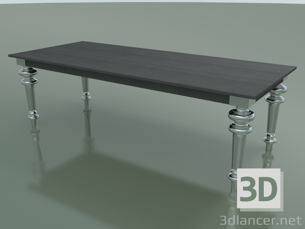 3d модель Стіл обідній (33, Grey, Aluminium) – превью