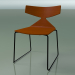 3d model Stackable chair 3702 (on a sled, Orange, V39) - preview