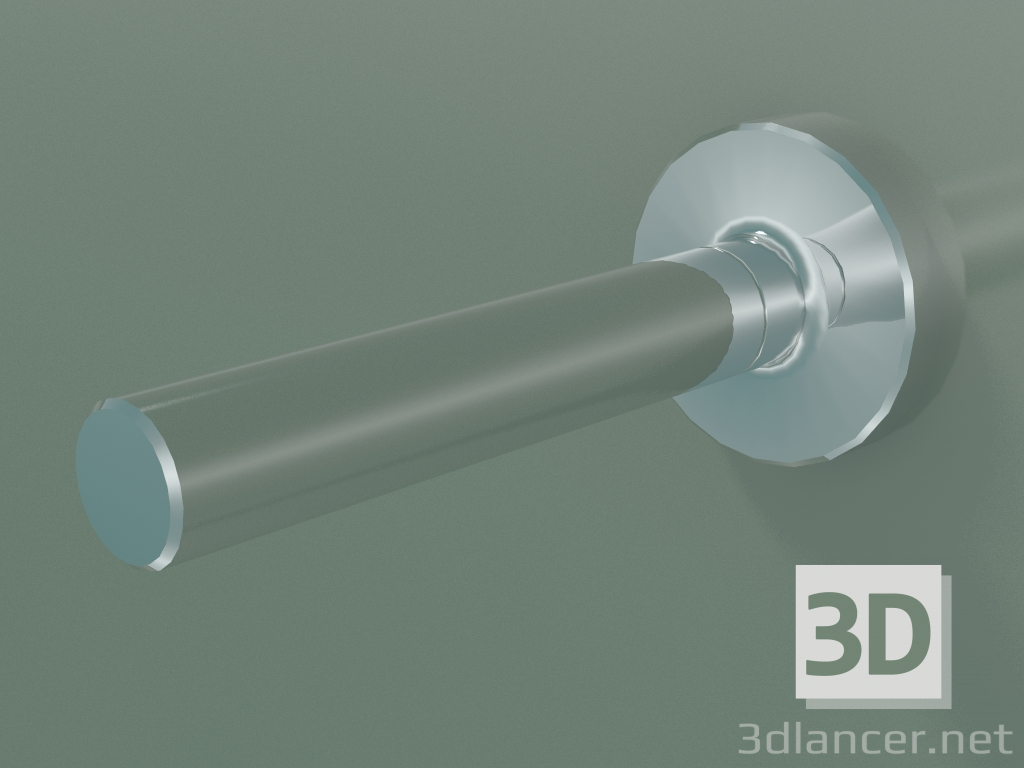 Modelo 3d Suporte de rolo sem tampa (41528000) - preview