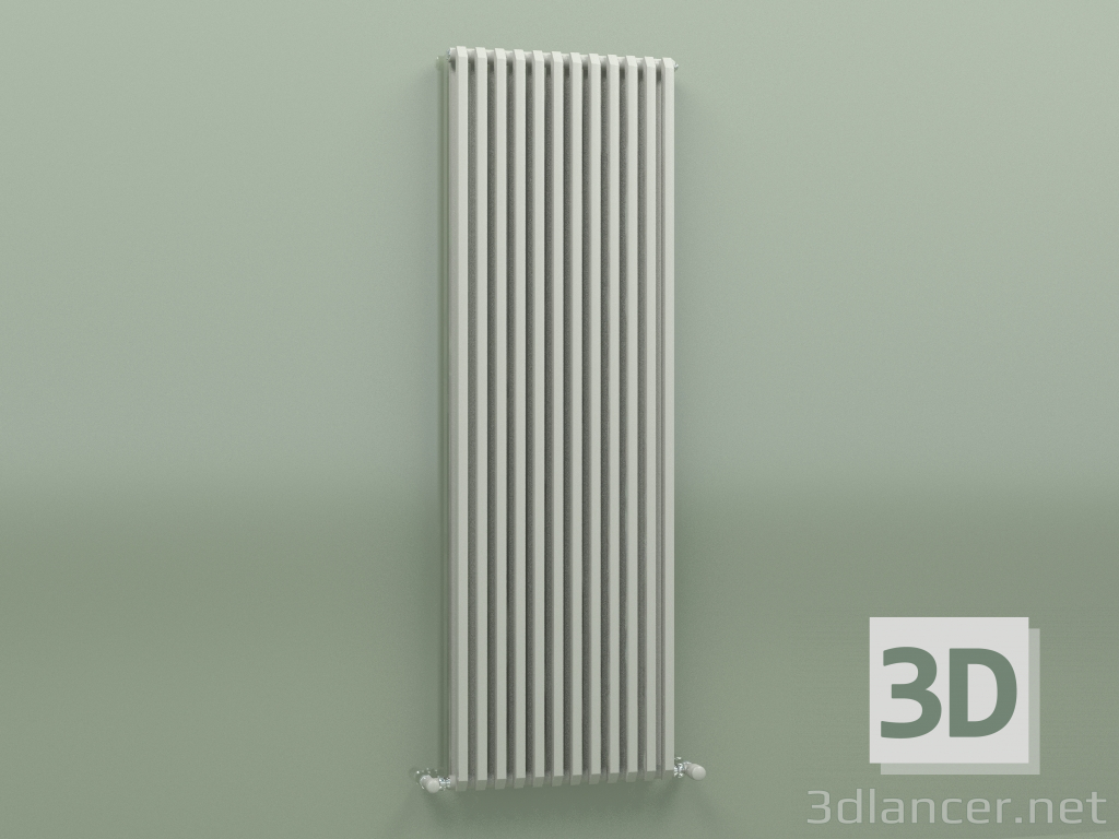 3d model Radiador SAX 2 (H 1500 12 EL, gris Manhattan) - vista previa