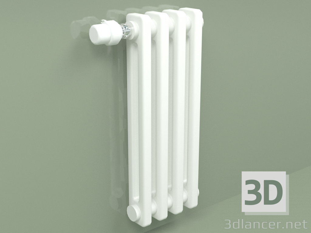 3d model Radiator Delta Laserline (DL2, H 500 mm, RAL - 9016) - preview