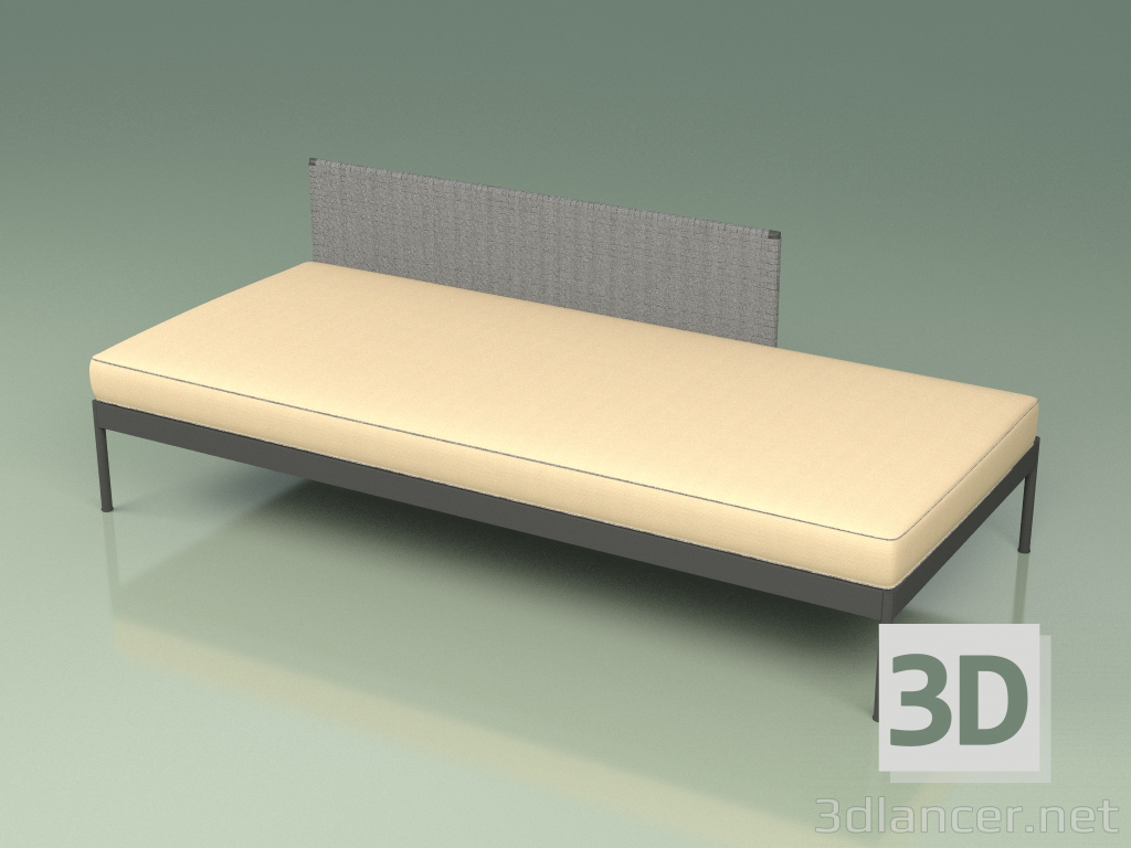 3d model Sofá modular (357 + 333, opción 1) - vista previa