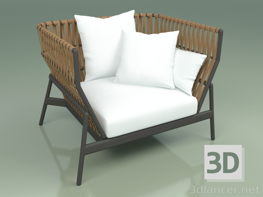 3d model Sofa 101 (Belt Tobacco) - preview