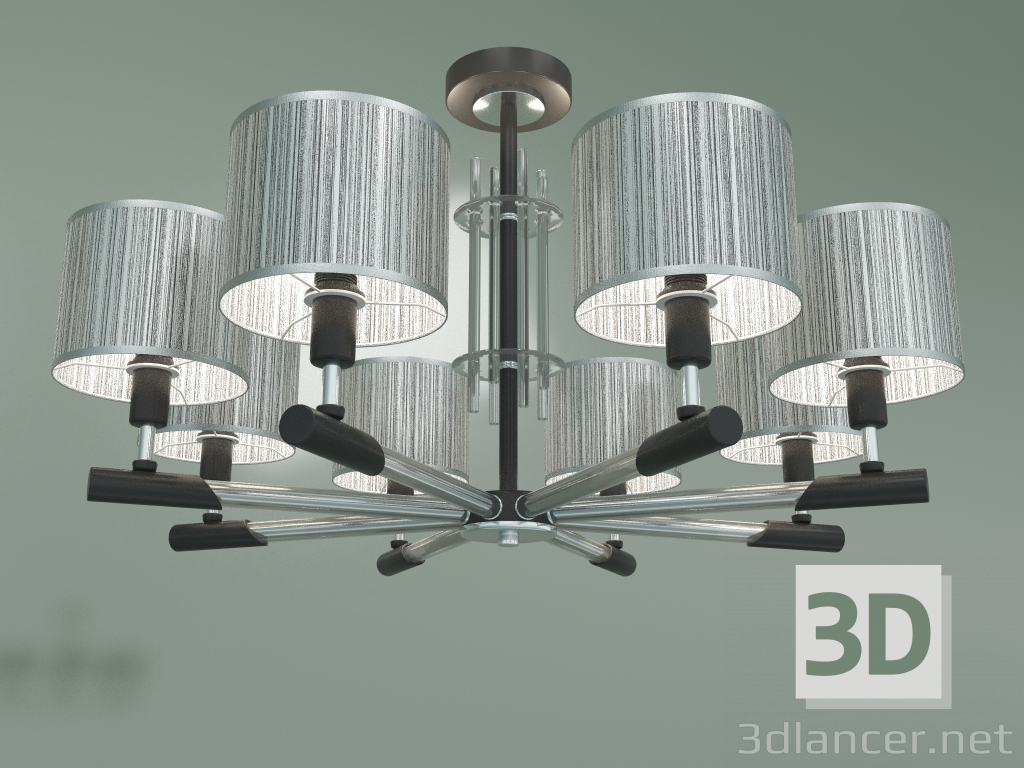 Modelo 3d Candelabro de teto 60078-8 (cromo) - preview