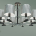 3d model Ceiling chandelier 60078-8 (chrome) - preview