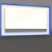 3d model Mirror ZL 18 (750x450, blue, white) - preview