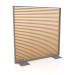 3d model Partition made of artificial wood and aluminum 150x150 (Roble golden, Anthracite) - preview