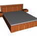 3d model Cama de 160x200 - vista previa