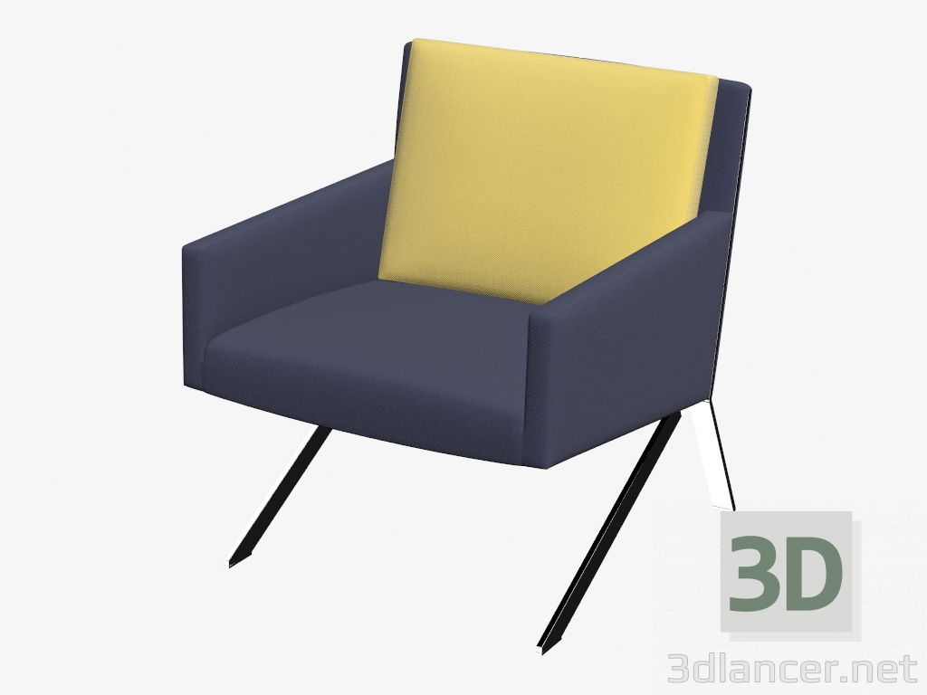 3d model Armchair 1 - preview