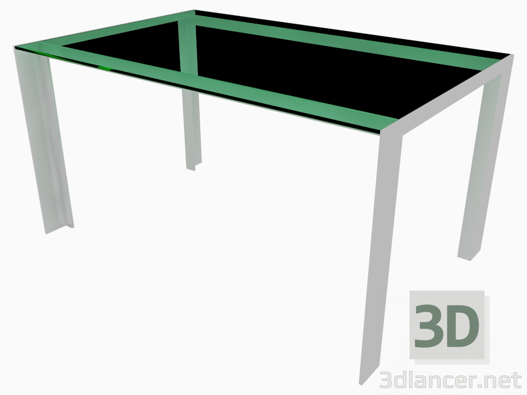 modello 3D Tavolo (90x140x73) - anteprima