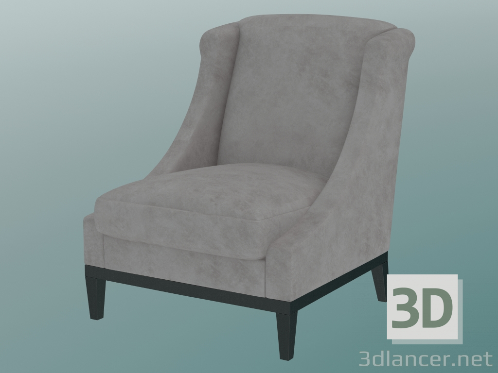 modèle 3D Fauteuil Lewis - preview