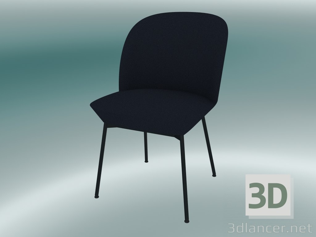 Modelo 3d Cadeira Oslo (Steelcut 775, preto antracite) - preview