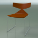 3d model Stackable chair 3702 (on a sled, Orange, CRO) - preview