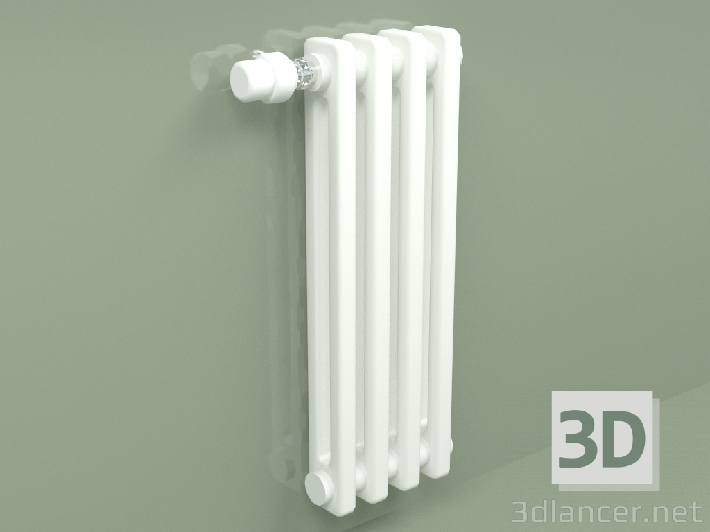 3d model Radiator Delta Laserline (DL2, H 550 mm, RAL - 9016) - preview