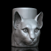 Becher - Katze 3D-Modell kaufen - Rendern