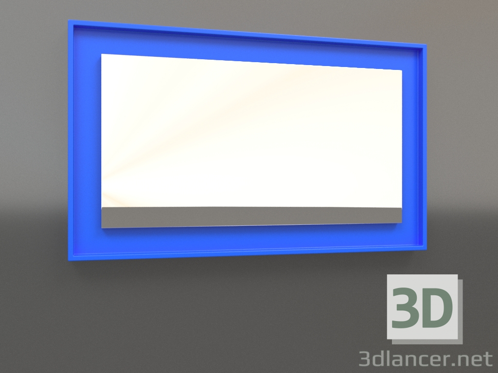 Modelo 3d Espelho ZL 18 (750x450, azul) - preview