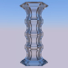 3D Modell Vase - Vorschau