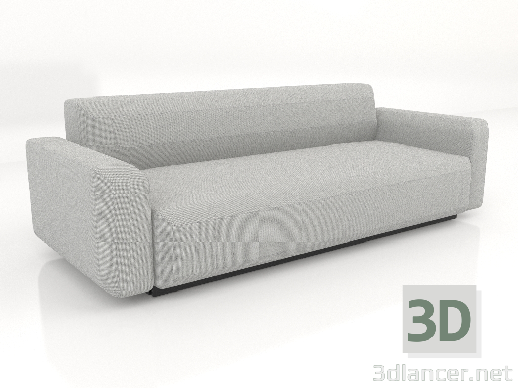 Modelo 3d Sofá cama para 3 pessoas - preview