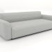 3D Modell Schlafsofa für 3 Personen - Vorschau