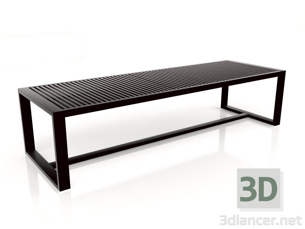 3d model Mesa de comedor 307 (Negro) - vista previa