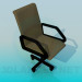 3d model Chair on wheels - preview