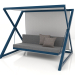 3d model Garden swing (Grey blue) - preview