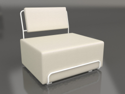 Chaise longue (Blanc)