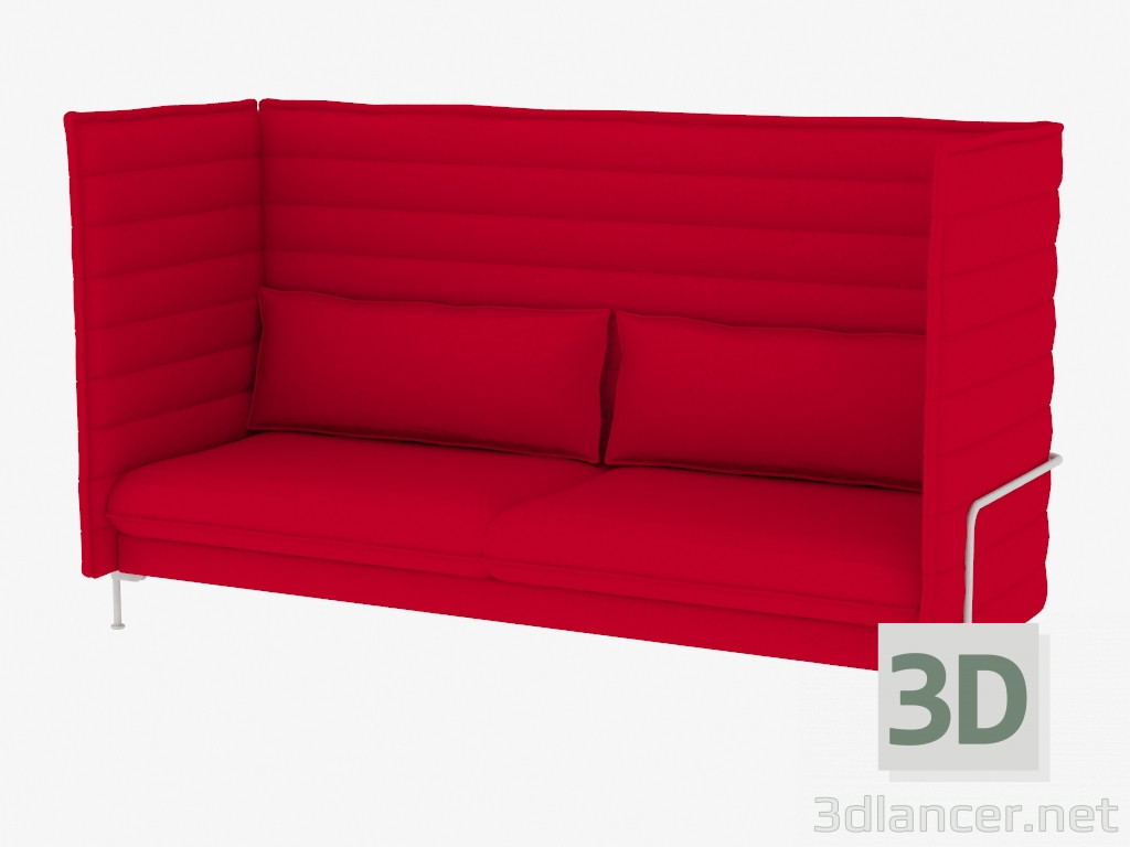 modello 3D Divano moderno Alcove Highback - anteprima