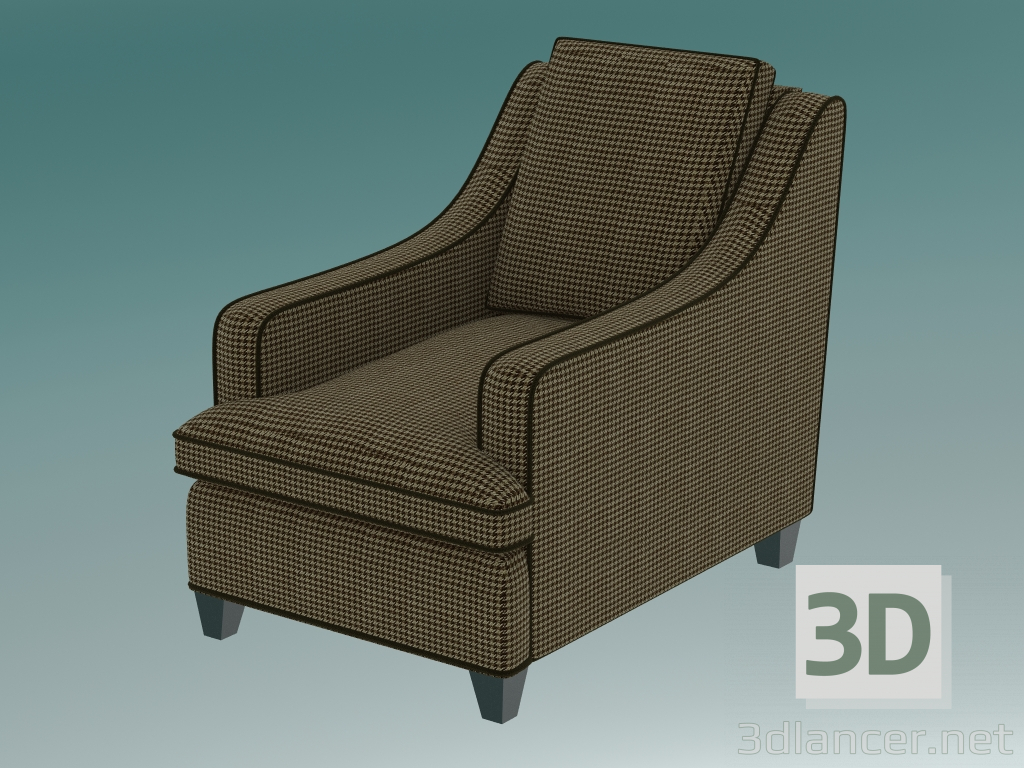 modèle 3D Fauteuil Lymington - preview