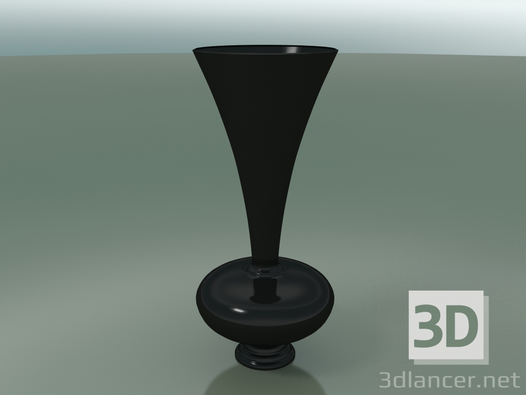 3d model Vase Tromba (Black) - preview