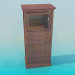 3d model Cupboard with drawers - preview