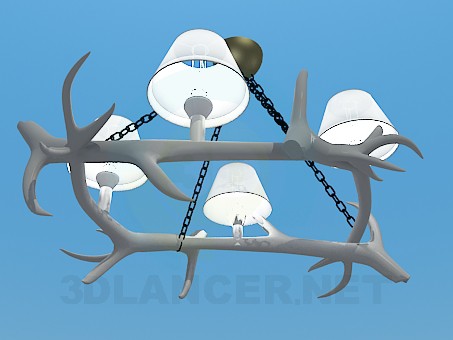 Modelo 3d Candelabro - preview