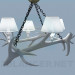Modelo 3d Candelabro - preview