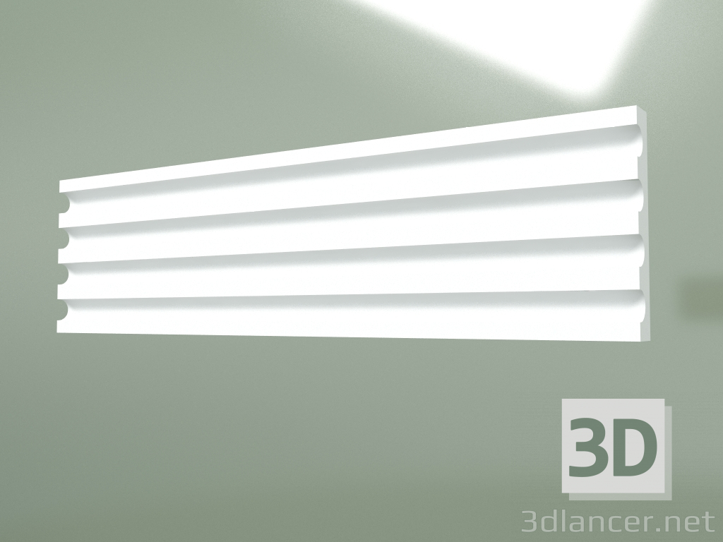 3d model Gypsum molding MT080 - preview