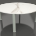 3d model Coffee table D 90 (Cement gray, DEKTON Aura) - preview