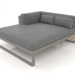 3D Modell XL-Modulsofa, Abschnitt 2 links (Quarzgrau) - Vorschau