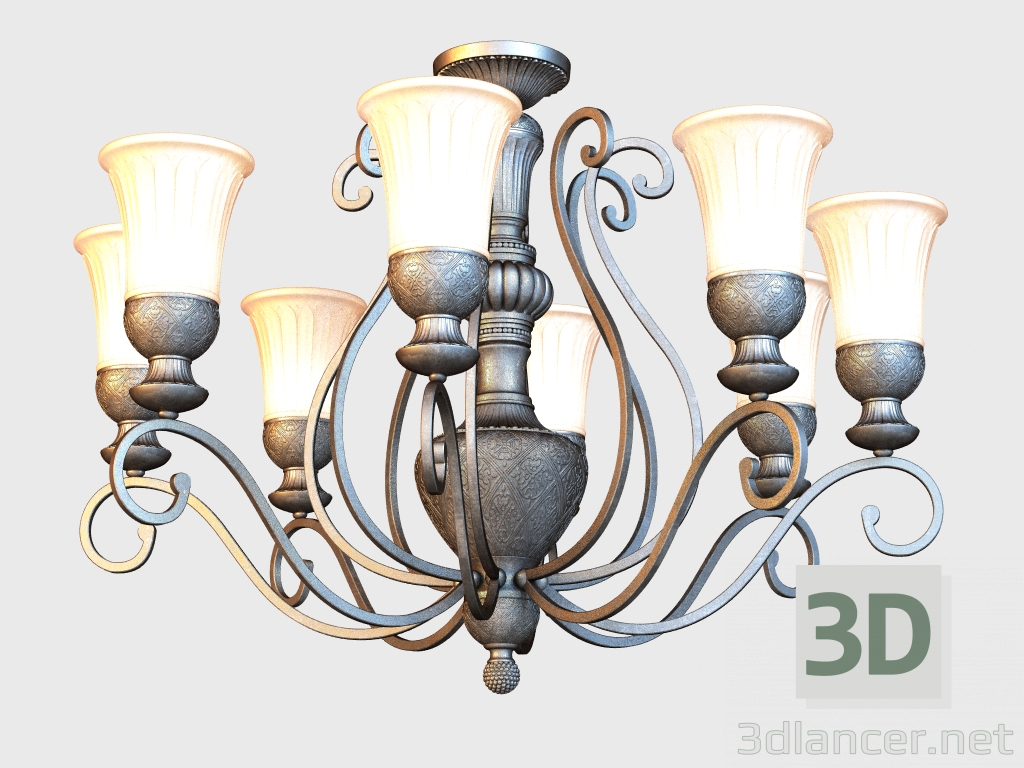 3d model Chandelier 254010908 - preview