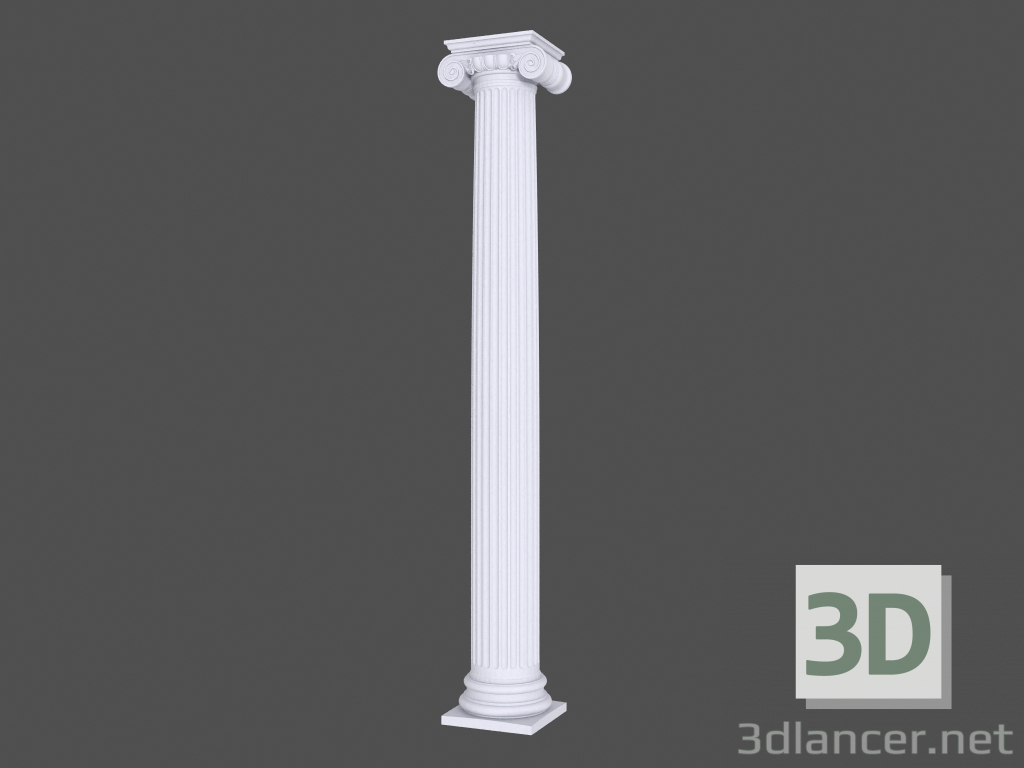 3D Modell Säule (K26IL) - Vorschau