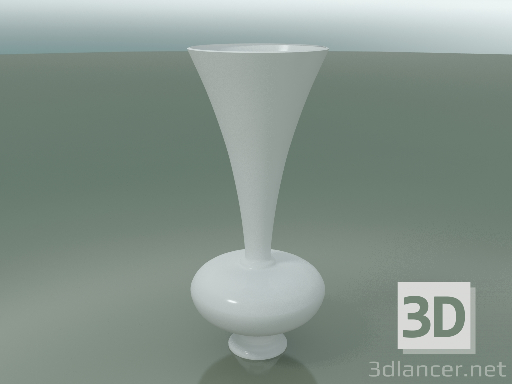 3d model Florero Tromba (Blanco) - vista previa