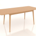 3d model Dining table Ekarma folding 1840x800 mm (Oak natural, option 3) - preview