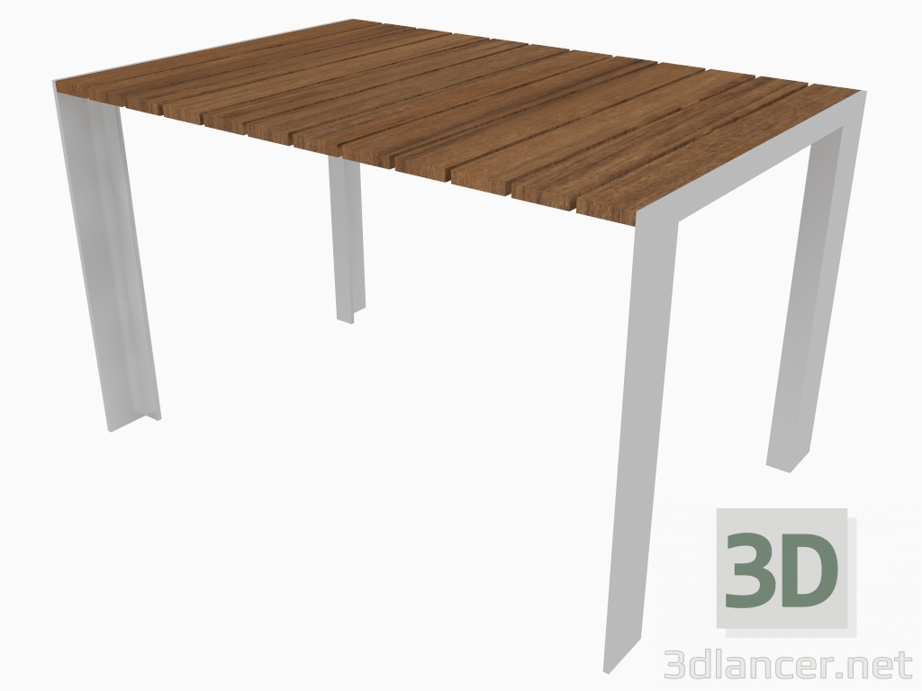 3d model Mesa exterior (80x120x73) - vista previa