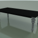 3d model Mesa de comedor (33, negro, piedra Piasentina) - vista previa