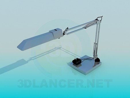 3D Modell Engineering-Schreibtischlampe - Vorschau