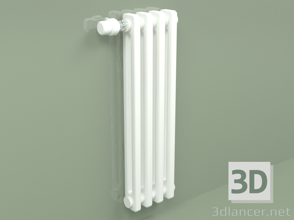 3D modeli Radyatör Delta Laserline (DL2, H 665 mm, RAL - 9016) - önizleme