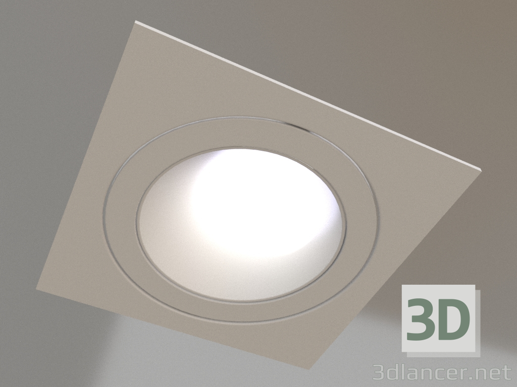 Modelo 3d Luminária embutida (6902) - preview