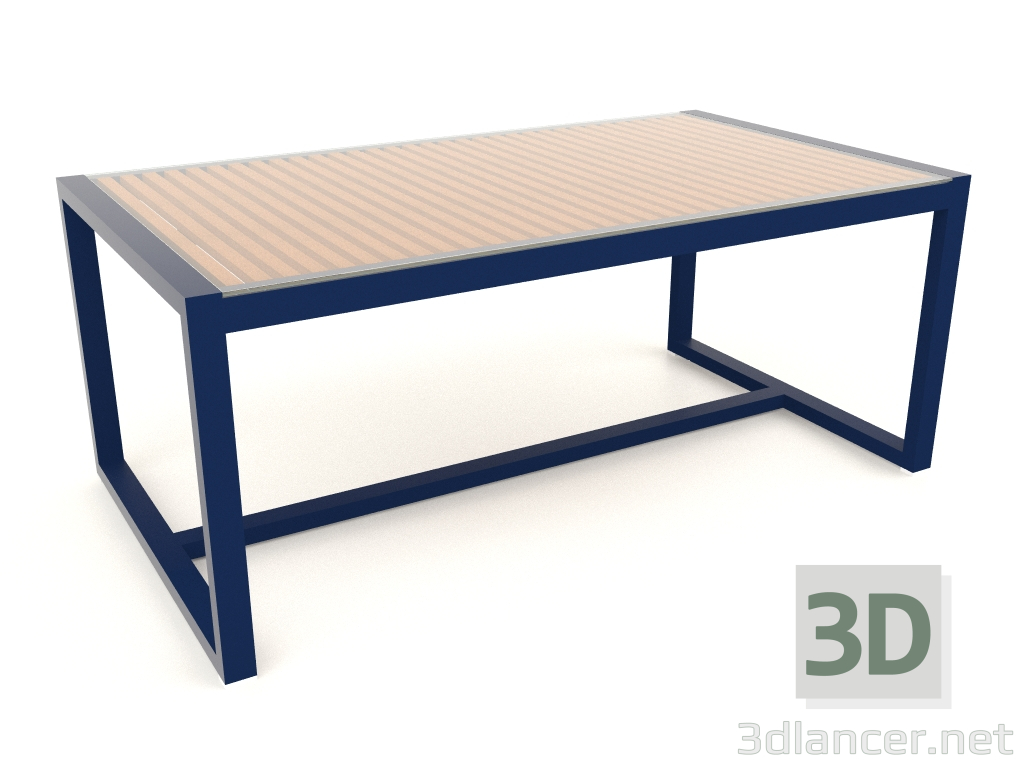 Modelo 3d Mesa de jantar com tampo de vidro 179 (azul noite) - preview