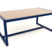 3d model Dining table with glass top 179 (Night blue) - preview