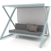 3d model Garden swing (Blue gray) - preview